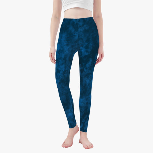 Smokey Blue Women's Yoga Pants
