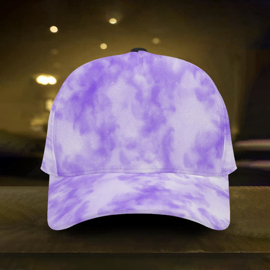 Purple Tie Dye Baseball Caps